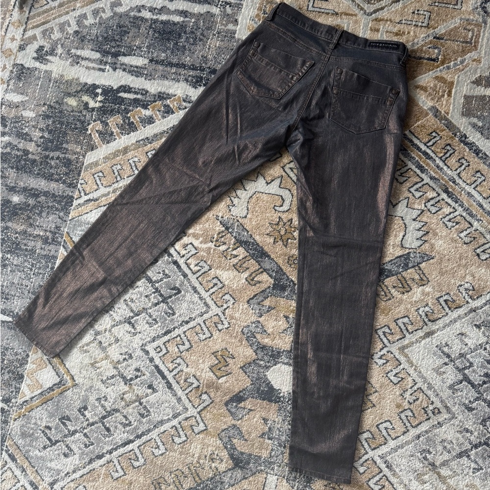 Rock & Republic Brown Skinny Jeans